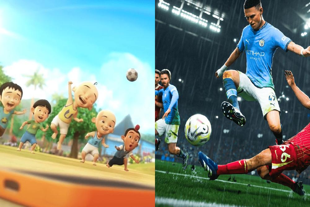 Apa Jadinya jika Upin & Ipin Diadaptasi Jadi Game Sepak Bola?