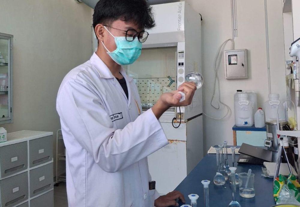 Mahasiswa ITERA Ubah Limbah Ikan Jadi Pupuk Lolos Lomba 10 Besar