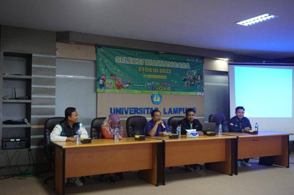 Universitas Lampung Terpilih Sebagai Satu Dari 7 Kampus Mitra Beasiswa Etos ID tahun 2025 (Dok.Humas Unila)