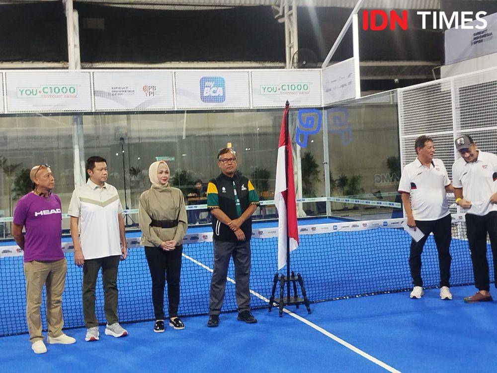 PBPI gelar Sirkuit Indonesia Padel Open 2025. (IDN Times/Sandy Firdaus)