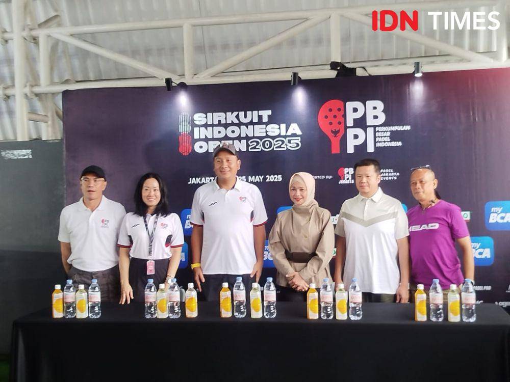 PBPI gelar Sirkuit Indonesia Padel Open 2025. (IDN Times/Sandy Firdaus)