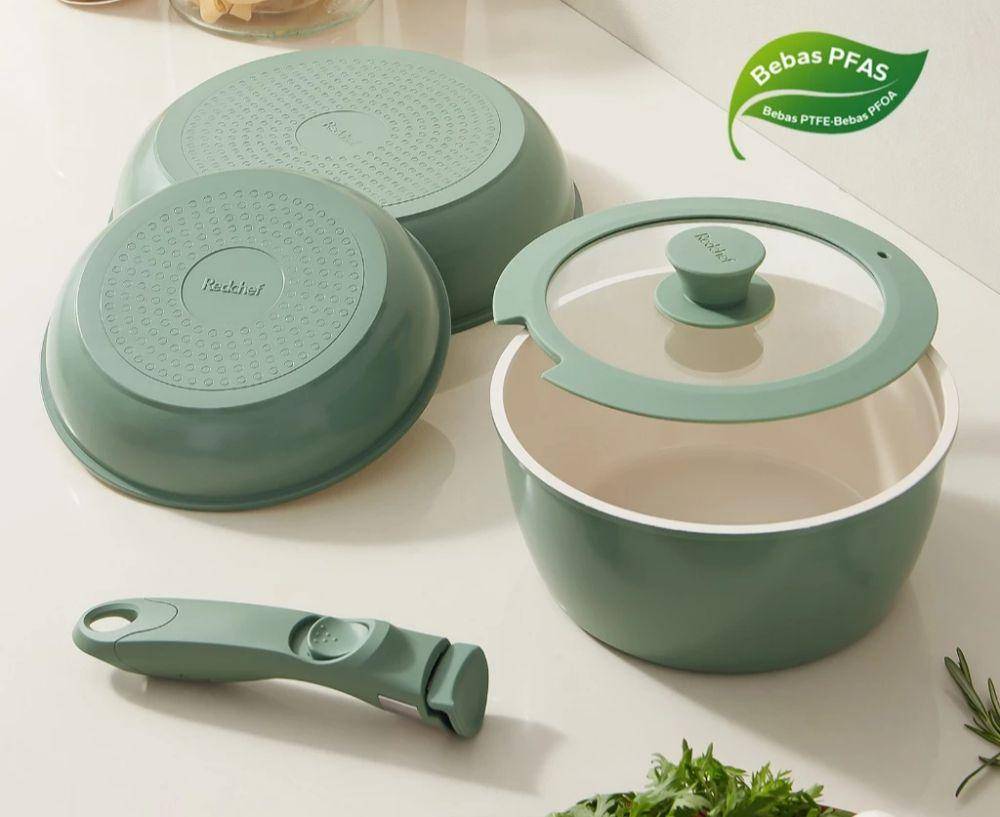 Redchef Detachable Cookware 16 Set (shopee.co.id/Redchef Official Store)