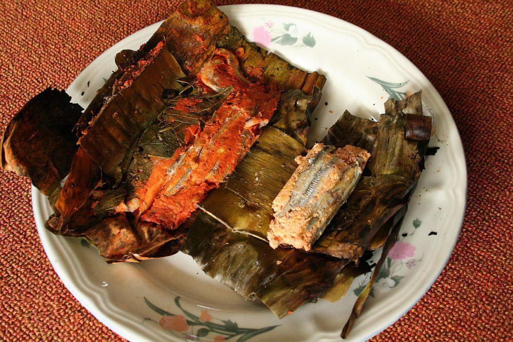 Resep Pepes Ikan Peda Daun Melinjo dengan Sambal Pedas