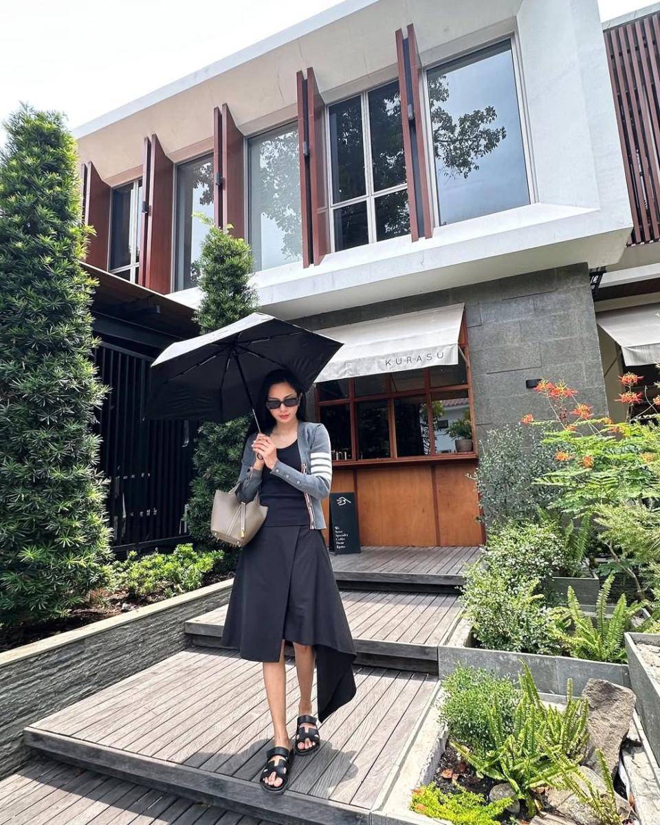 OOTD Kirana Larasati (instagram.com/kiranalarasati)