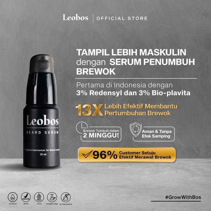 Leobos Beard Serum (tokopedia.com/Leobos)