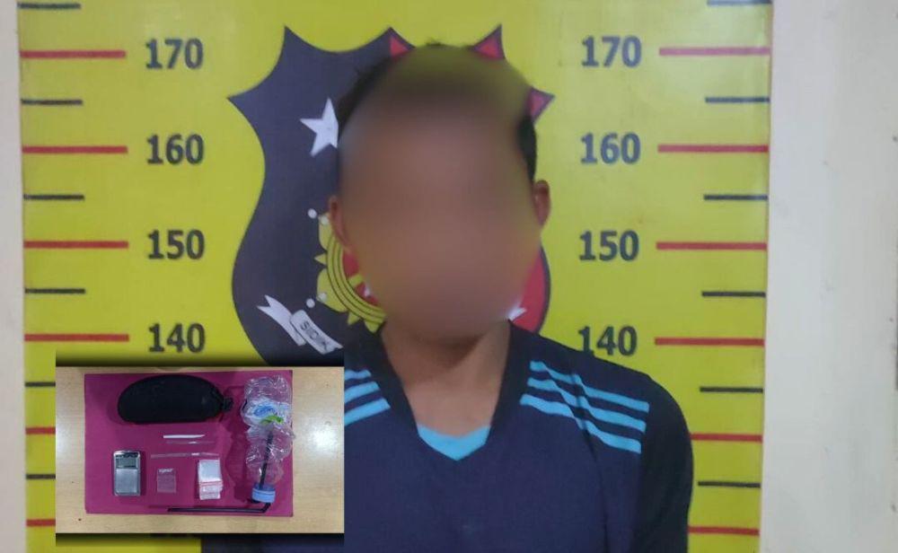 Buang Sabu saat Didekati Polisi, Pria di Samboja Diamankan