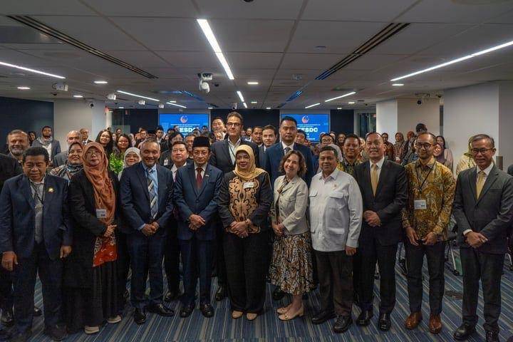 Ajang The International Islamic Economics and Finance Conference for Sustainable Development (IFESDC) 2025 di World Bank Headquarter, Washington DC (24/05). (dok. PNM)