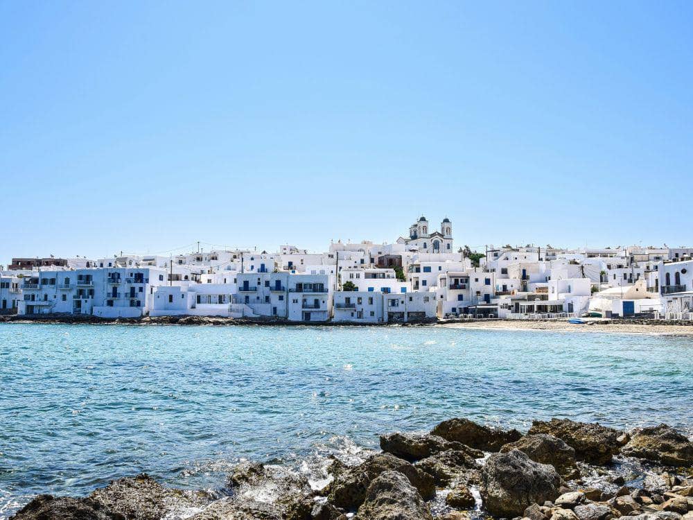 potret Pulau Paros, Yunani