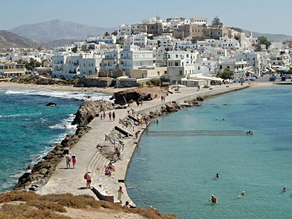 potret Pulau Naxos, Yunani 