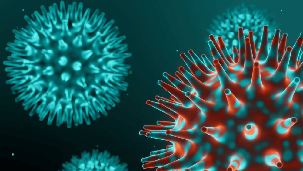 3D Microscopic Covid-19 Virus Mutation (Canva/Kavic.C's Images)