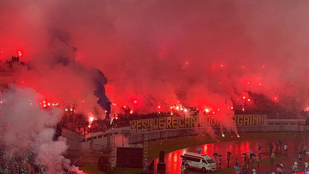 Gerbang Biru Stadion GBLA Jebol, Oknum Bobotoh Diamankan Polisi