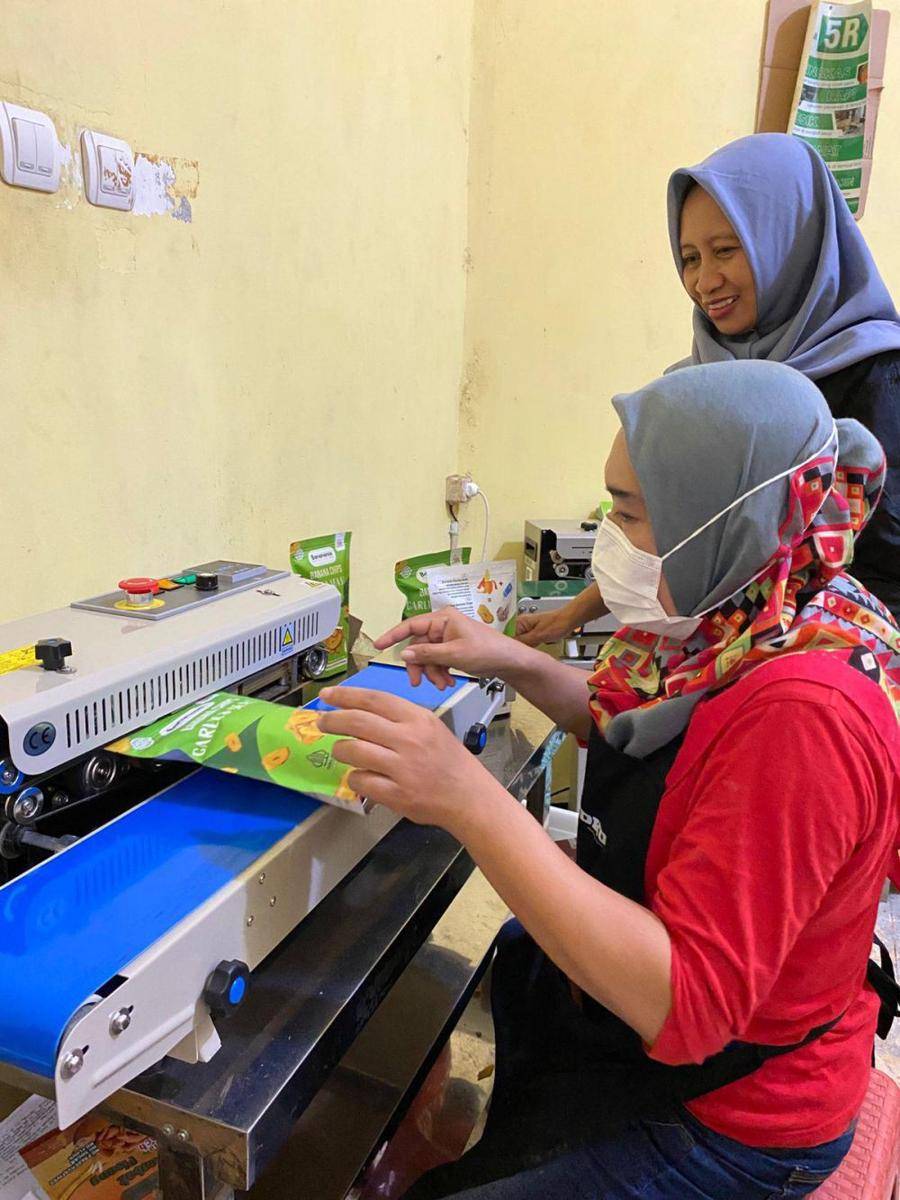 Banania salah satu mitra UMKM binaan Pertamina yang berhasil meraih Mitra UMKM Award 2025. (Dok Pertamina)