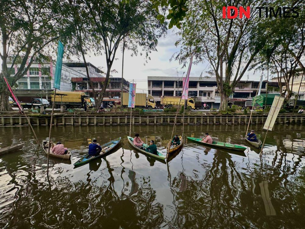 Habe Festival Gelar Konser Musik di Atas Sampan Sungai Jawi Pontianak