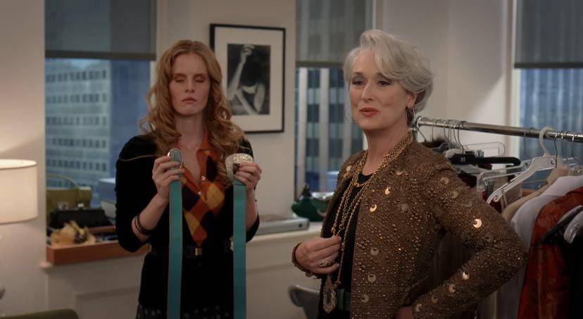 cuplikan film The Devil Wears Prada (youtube.com/HBO)