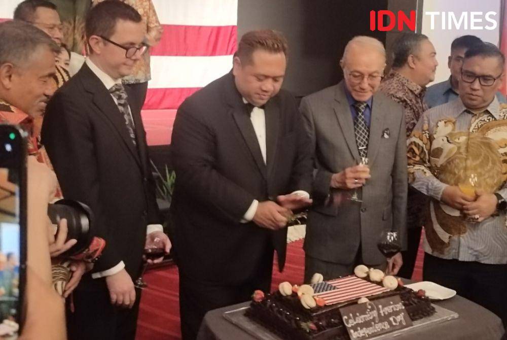 Konsulat Amerika Serikat untuk Sumatera merayakan Hari Kemerdekaan AS atau "Independence Day" ke-249 tahun 2025 di Hotel JW Marriott Medan (IDN Times/Indah Permata Sari)