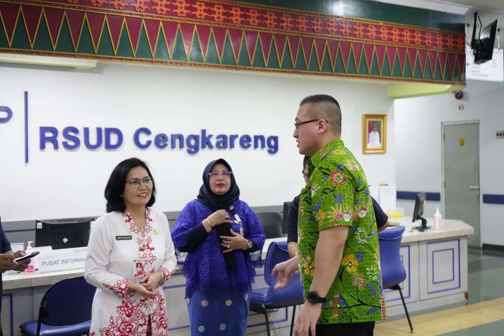 Terima Aduan Pasien Stuck di ICU, Anggota DPRD Tinjau RSUD Cengkareng