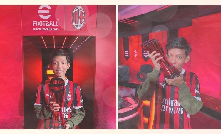 5 Fakta RRQ Huda, Wakili AC Milan di eFootball World Finals 2025