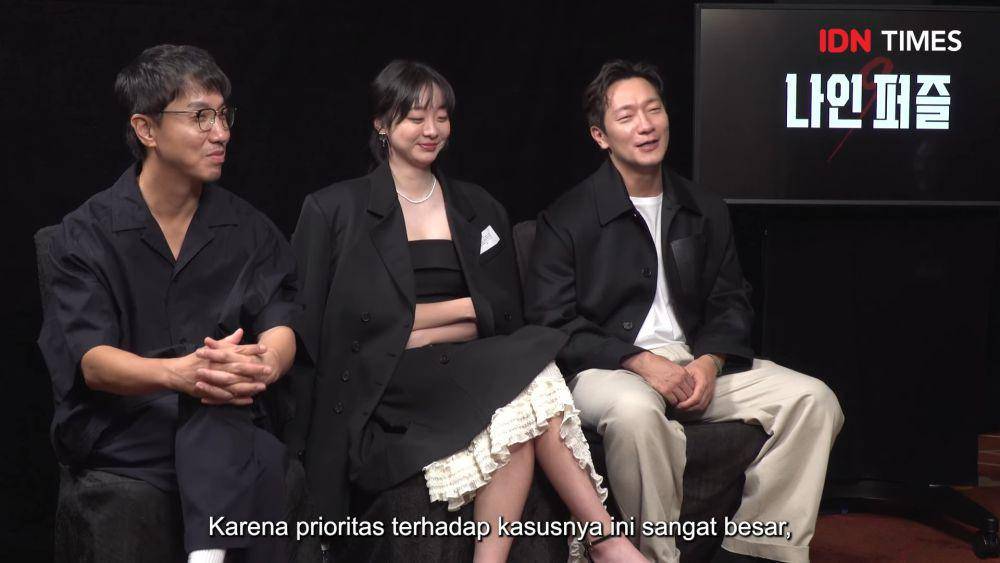 Cast dan sutradara drakor Nine Puzzles (dok. Disney+ Hotstar for IDN Times/Nine Puzzles)