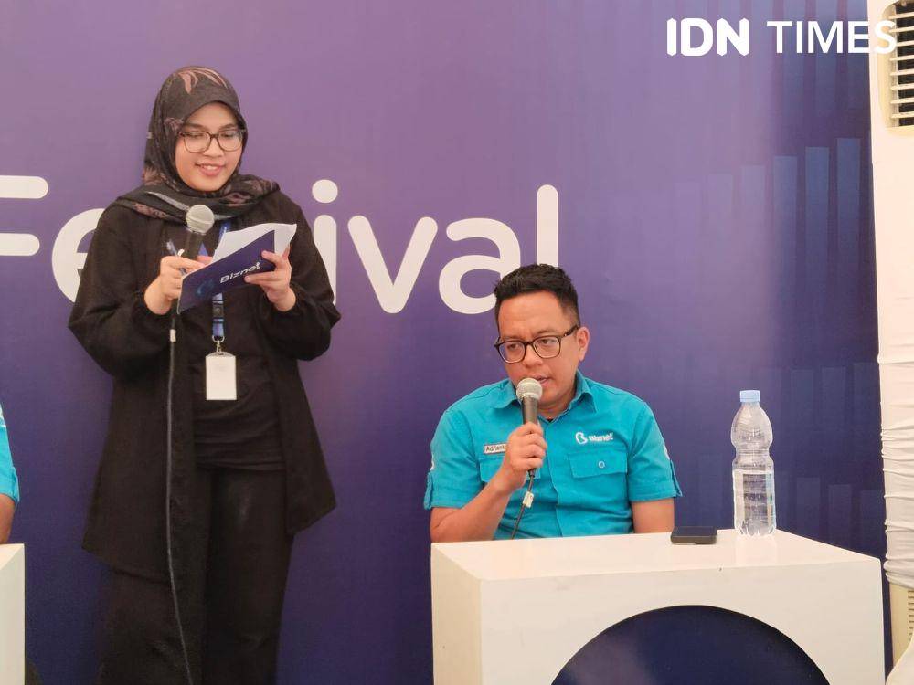 Senior Manager Marketing Biznet Adrianto Sulistyo. IDN Times/Feny Maulia Agustin