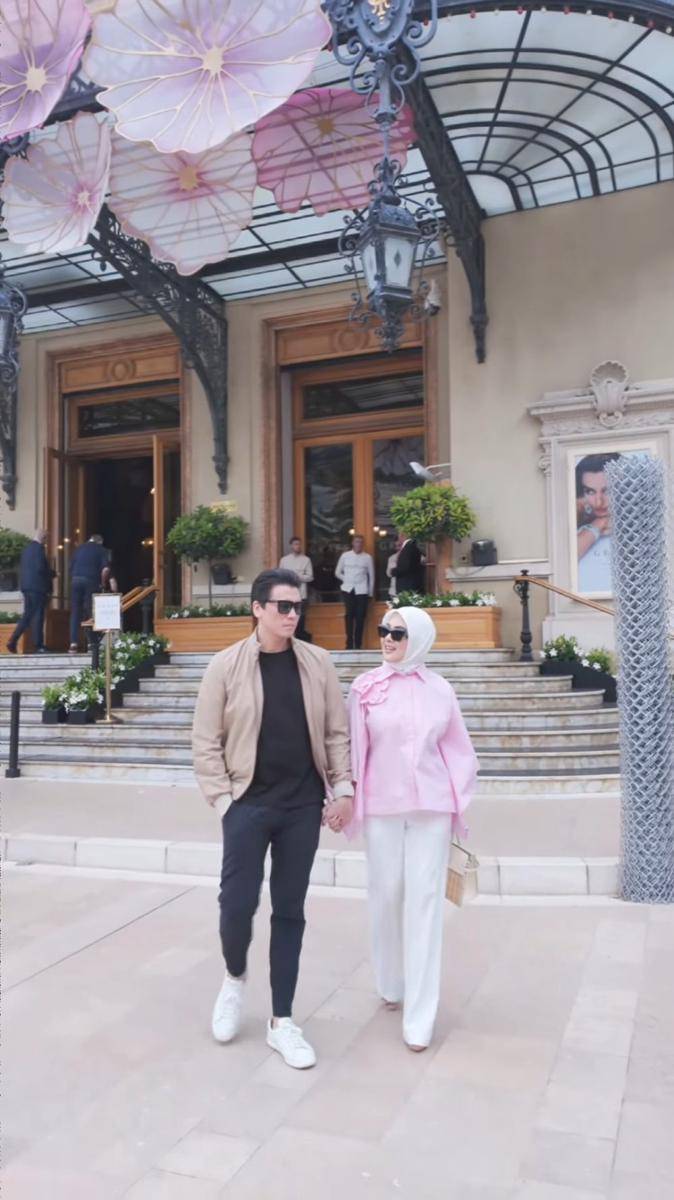 Syahrini liburan di Monako (instagram.com/princessyahrini)