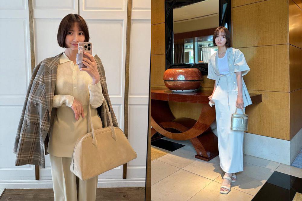 7 OOTD Smart Casual Look ala Mariko Shinoda, Stylish dan Classy!