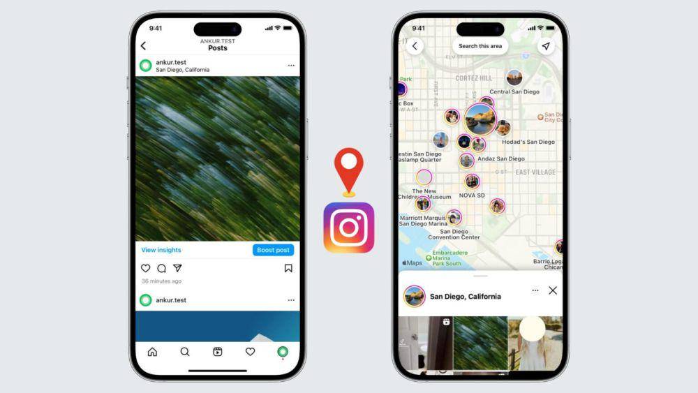 ilustrasi foto dengan tag lokasi (idownloadblog.com)