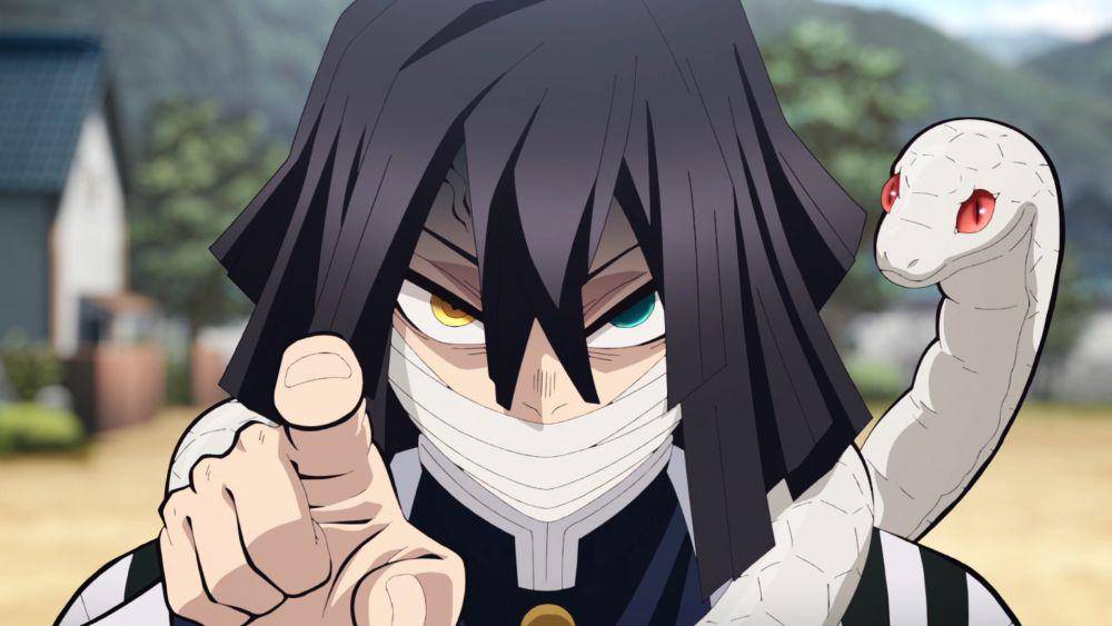Obanai Iguro (dok. Ufotable/Demon Slayer)