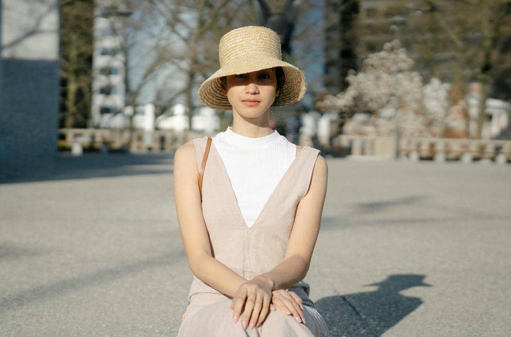 Potret outfit musim panas