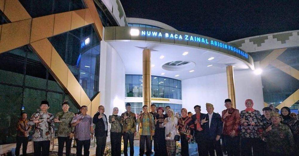 Peresmian Nama Zainal Abidin sebagai nama Gedung Perpustakaan Daerah Provinsi Lampung (Instagram/pemprovlampung_)