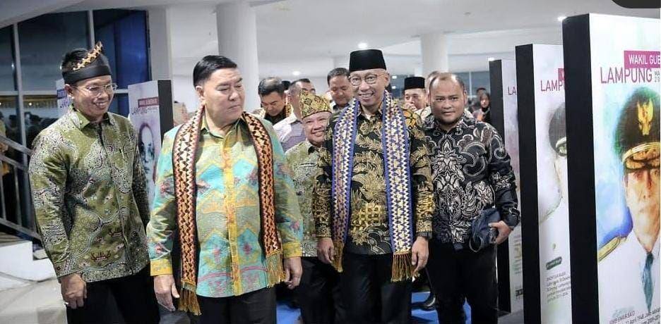 Peresmian Nama Zainal Abidin sebagai nama Gedung Perpustakaan Daerah Provinsi Lampung (Instagram/pemprovlampung_)
