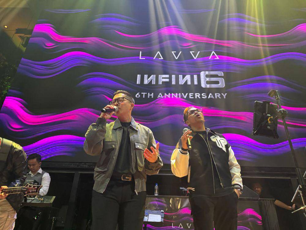 Kolaborasi Sammy Simorangkir dan Kerispatih dalam acara Lavva. (Dok. Lavva)