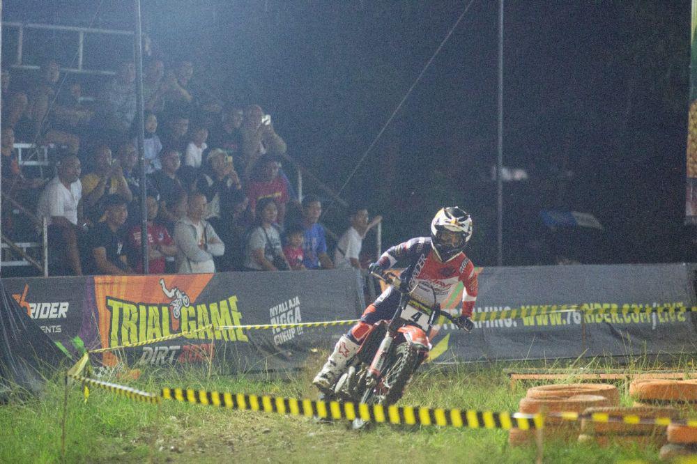 Zidane rajai Trial Game Dirt 2025 seri perdana di Semarang. (Dok. 76Rider/Megapro)