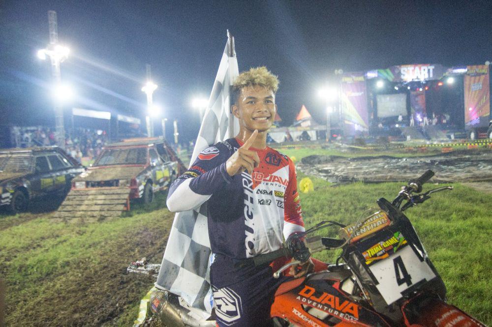 Zidane rajai Trial Game Dirt 2025 seri perdana di Semarang. (Dok. 76Rider/Megapro)