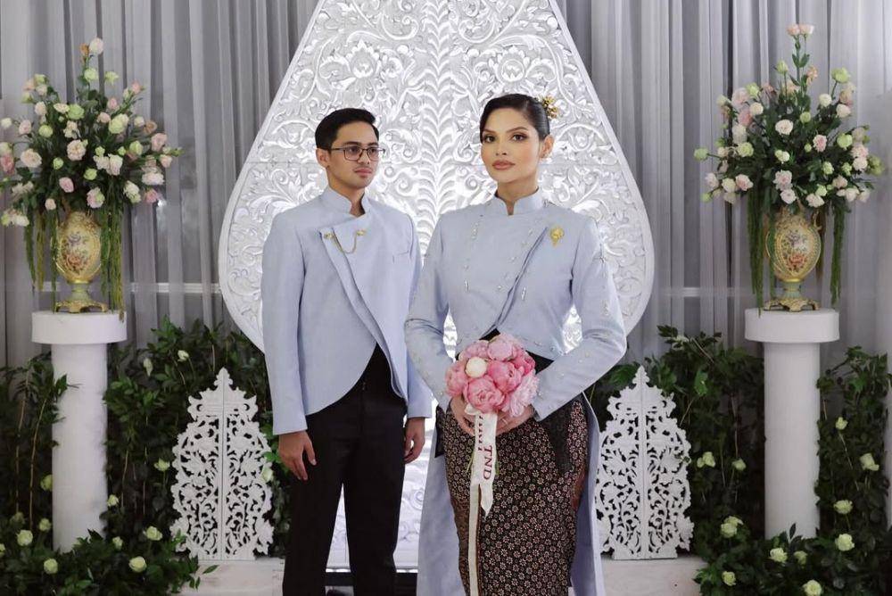 7 Potret Lamaran Tengku Nadira Adnan dan Agassi Revano di Malaysia
