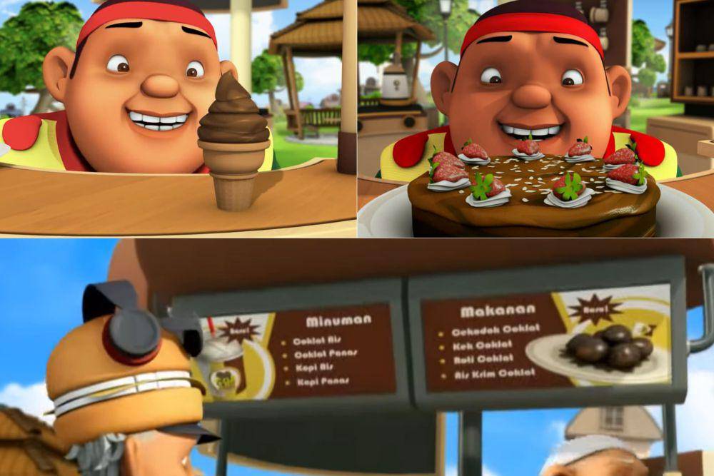 menu yang jarang dipesan di Kedai Tok Aba (dok. Monsta Studios/BoBoiBoy)
