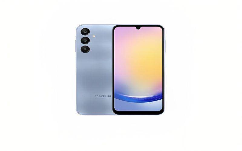 tampilan Samsung Galaxy A25 5G 8/256GB - Blue (samsung.com)