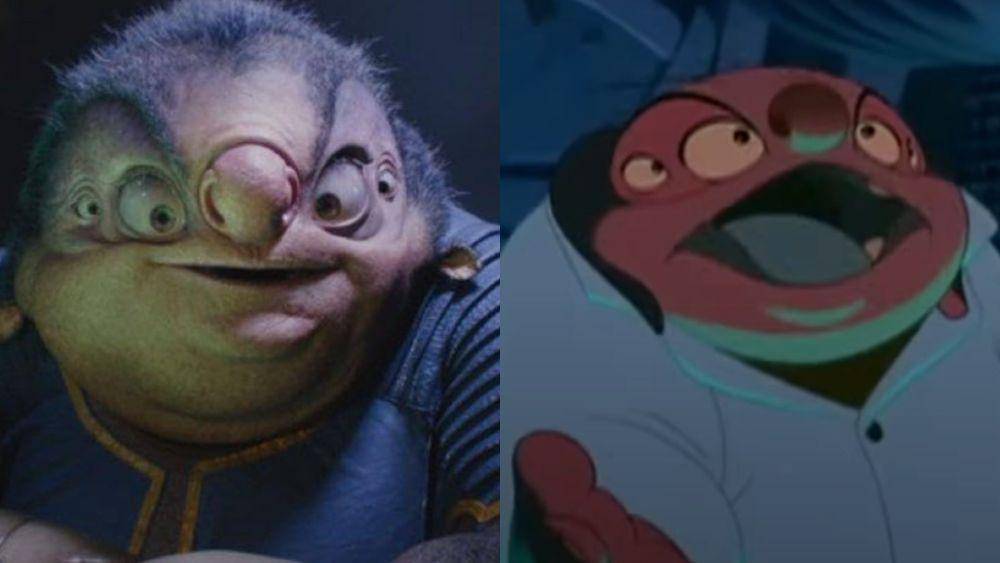 Perbandingan karakter Lilo & Stitch versi animasi dan live action (Dok. Disney)