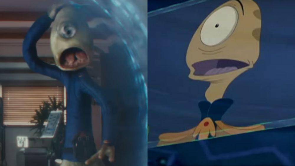 Perbandingan karakter Lilo & Stitch versi animasi dan live action (Dok. Disney)