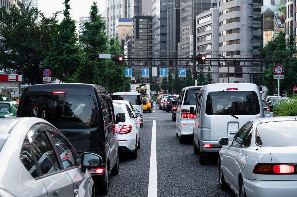 ilustrasi jalanan macet (freepik.com/freepik)