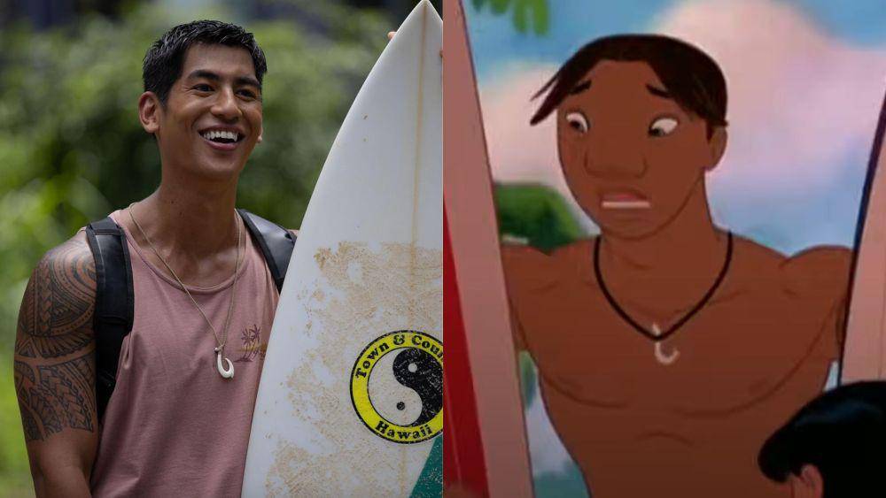 Perbandingan karakter Lilo & Stitch versi animasi dan live action (Dok. Disney)