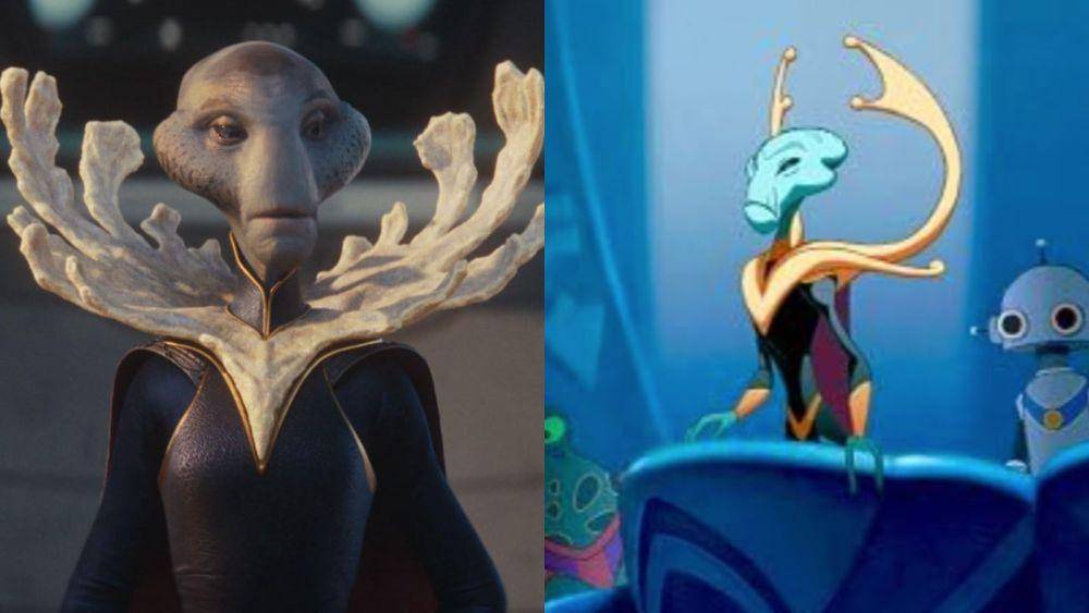 Perbandingan karakter Lilo & Stitch versi animasi dan live action (Dok. Disney)