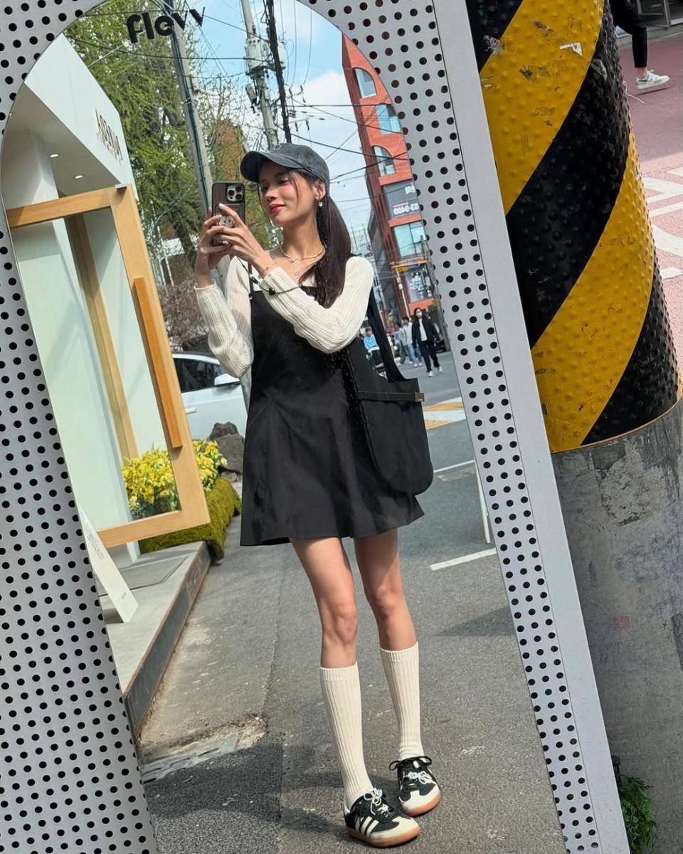 casual teen style ala Sabrina Chairunnisa (instagram.com/sabrinachairunnisa_)