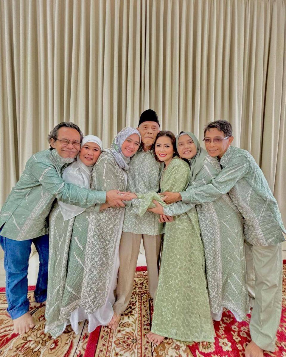 kenangan Kristina dan ayahnya (Instagram.com/kristinadangdut)