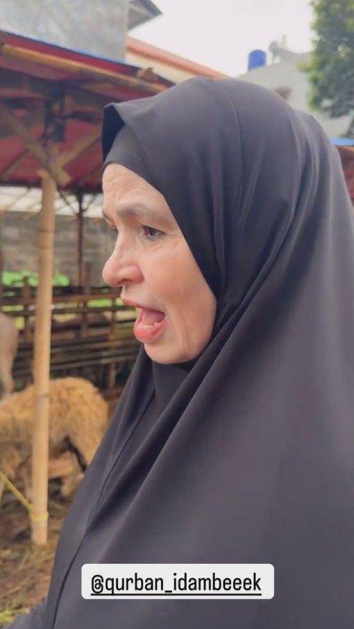 ibu Fadil Jaidi jualan hewan kurban (Instagram.com/fadiljaidi)