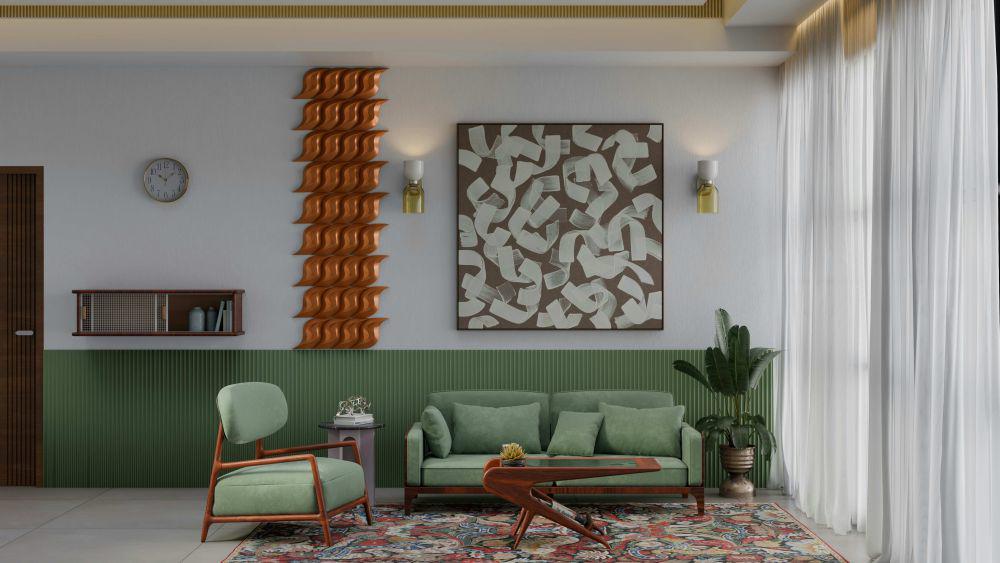 5 Tips Memberi Sentuhan Art Deco di Ruang Tamu, Ubah Lebih Ekspresif