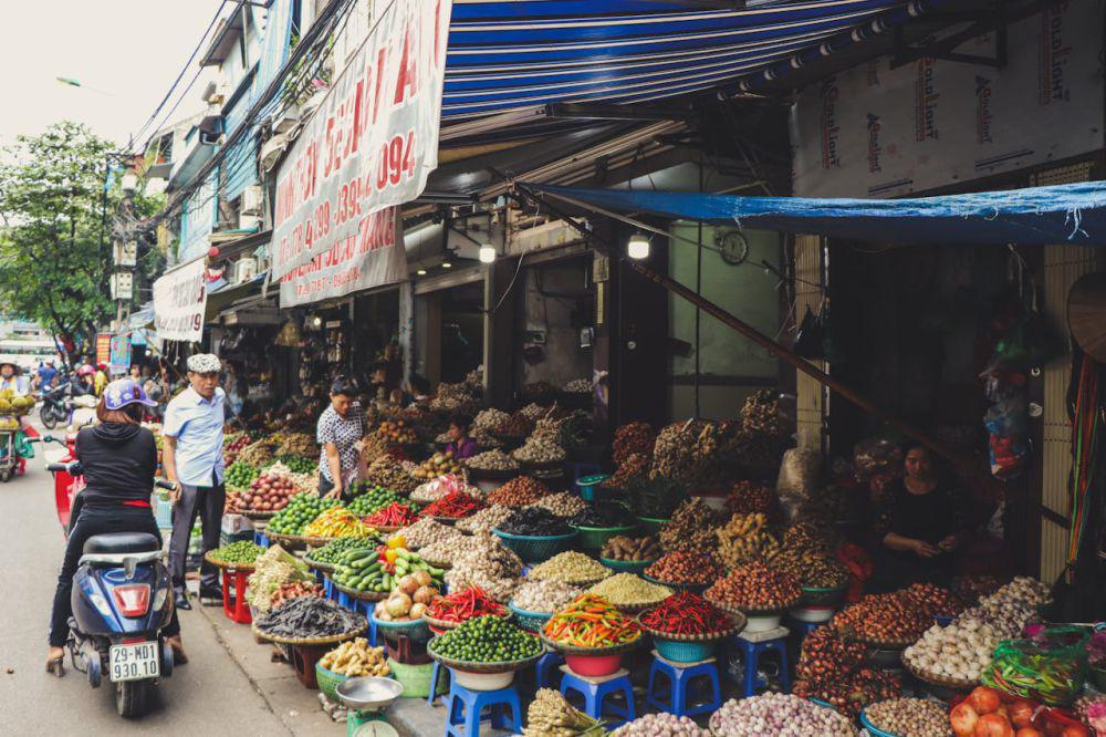 Ilustrasi belanja di pasar tradisional (pexels.com/Hugo Heimendinger)