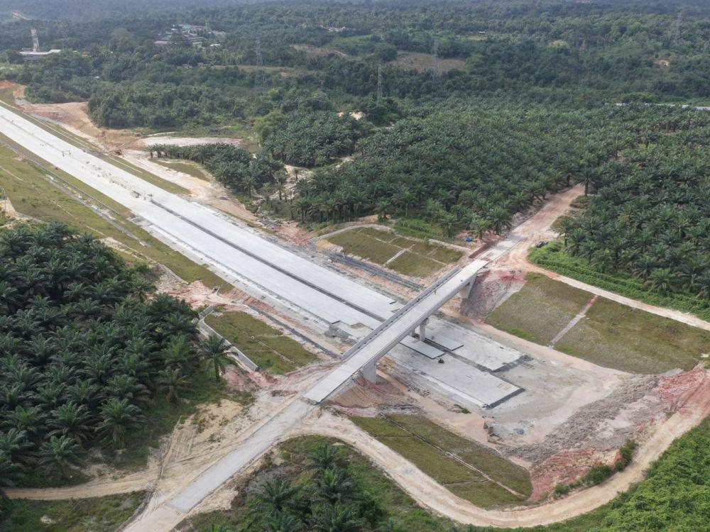 Potret Pembangunan Tol Lingkar Pekanbaru, Sudah 50 Persen Kemajuannya
