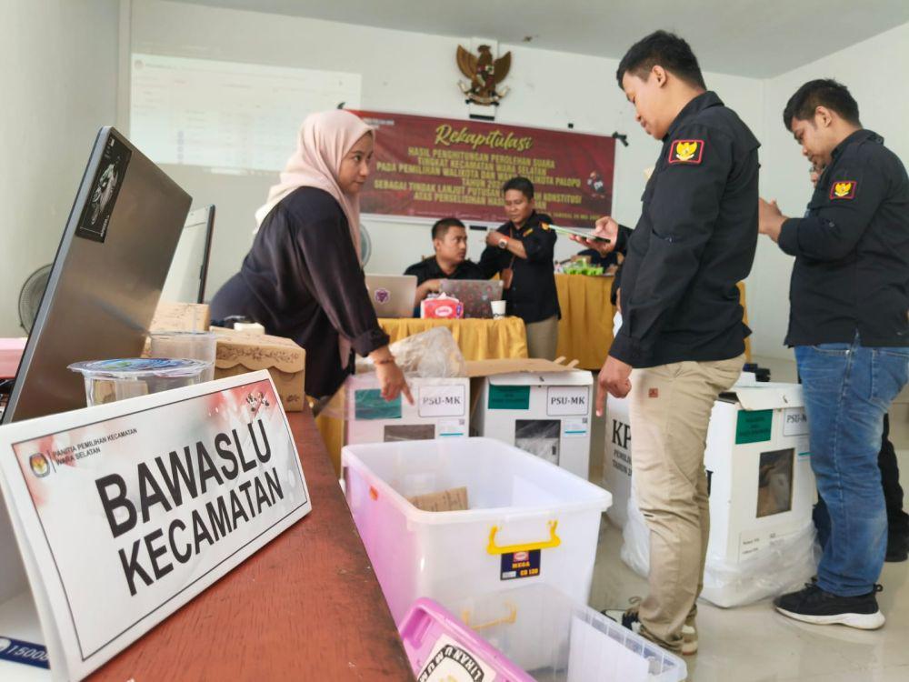 Bawaslu Pantau Ketat Rekapitulasi PSU Pilkada Palopo