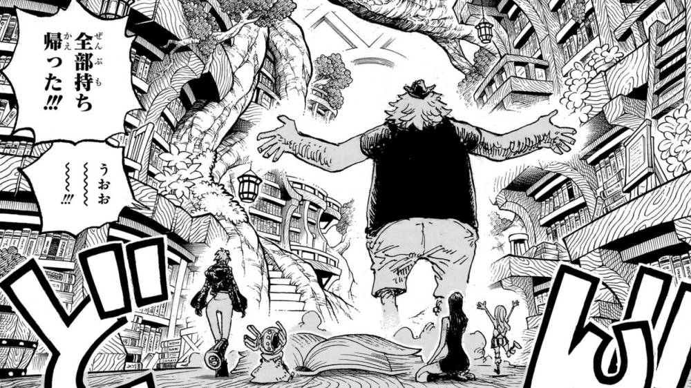 Perpustakaan Burung Hantu (dok. Shueisha/One Piece)