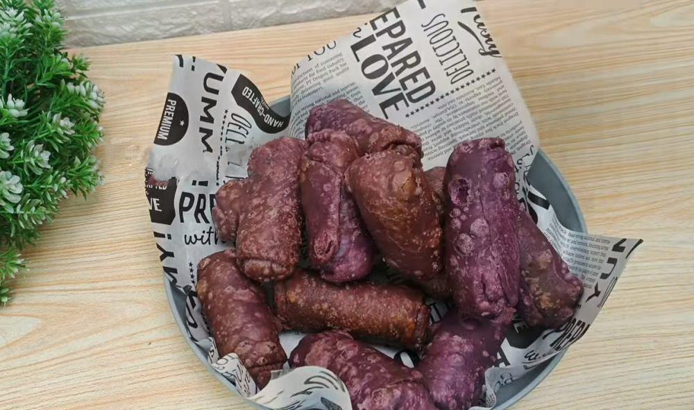Resep Pastel Gulung Isi Ubi Ungu yang Lembut untuk Camilan